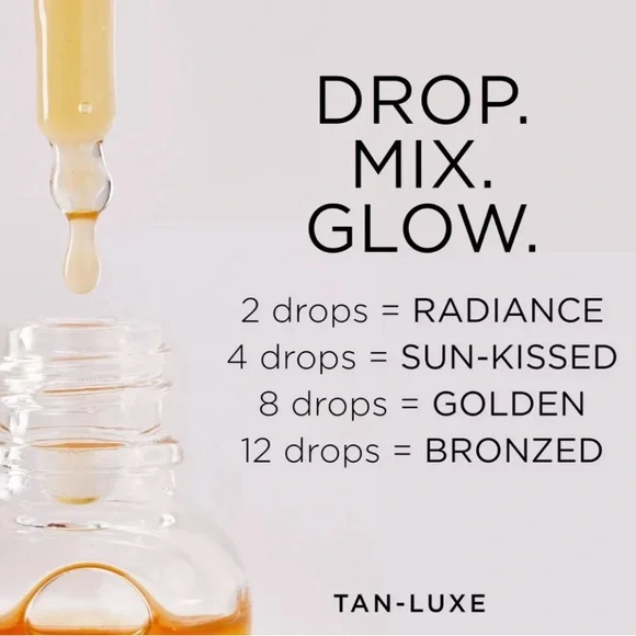 👙Tan-Luxe The Body Illuminating Self-Tan Drops MSRP (60$)50 ml . NWT - Picture 5 of 7